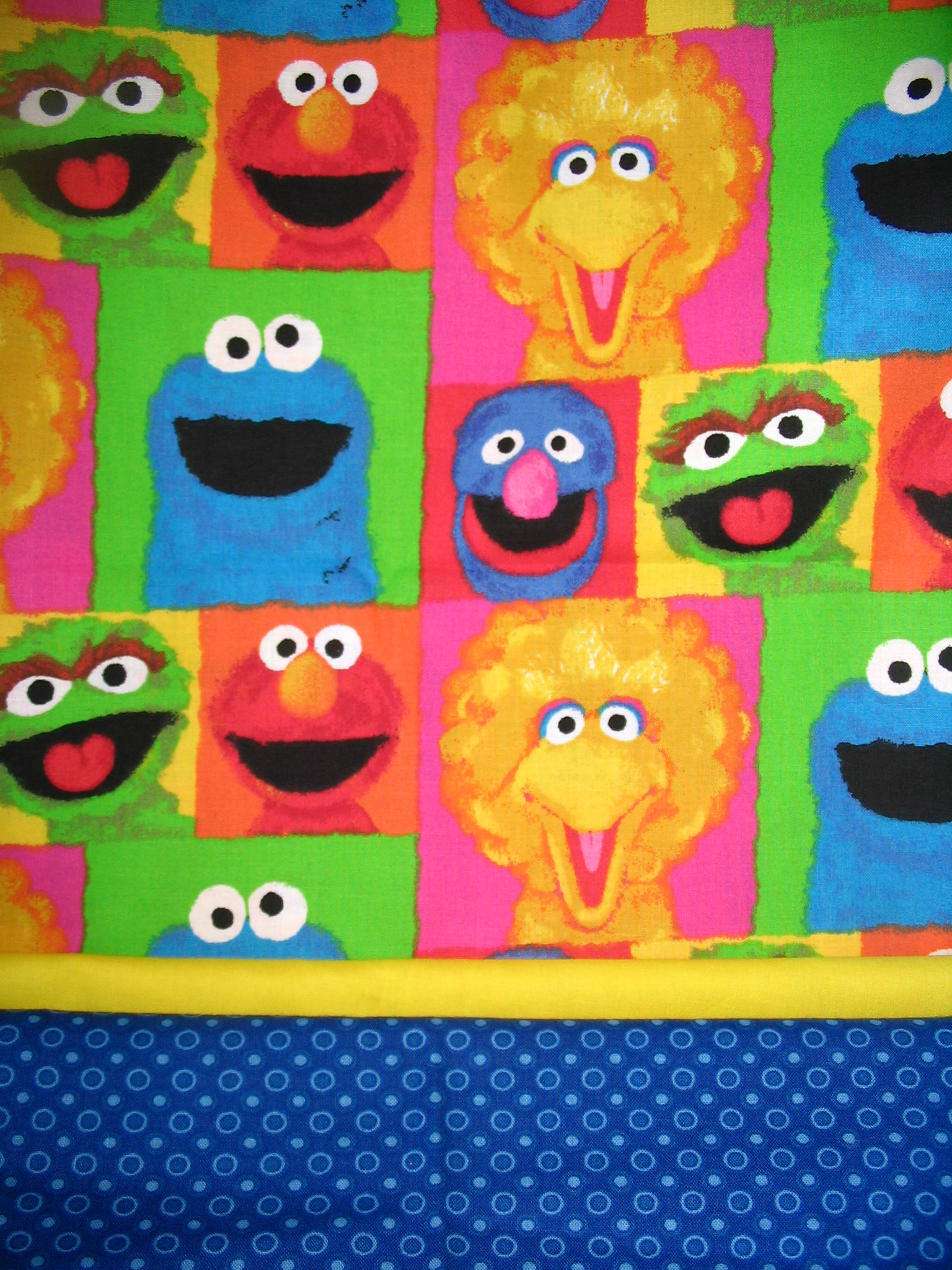 personalized sesame street pillowcase